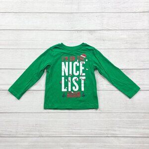 Children’s Place Holiday Nice List Shirt